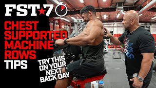 Machine Chest Supported Rows  FST7 Tips [upl. by Cherilynn]