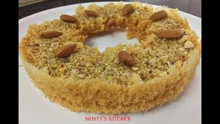 Ghevar Recipe  हलवाई जैसा घेवर बनाने की आसान विधि  Rajasthani Mithai  How To Make Ghevar At Home [upl. by Jacqueline]