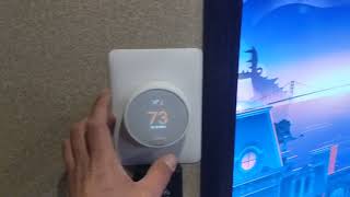 Upgrade thermostat in a travel trailer Camper RV to a Nest DIY Grand Design Momentum 397TH 5th wheel [upl. by Saihtam]