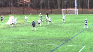 Caleb Getto 2017 Lacrosse Goalie  Spring 2015 [upl. by Etnoj]