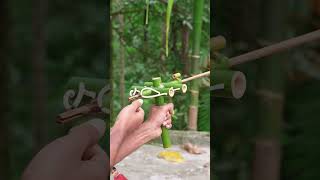 Bamboo creation with new Archer and Mojo bamboo slingshots easykit simpleshot geartesteasyshot [upl. by Aseuqram]