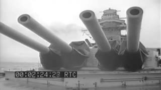 WW2 French Battleship Richelieu Suez Canal 1944 full [upl. by Navis902]