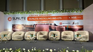 Listing ceremony of Sunlite Recycling Industries Limited [upl. by Adnuahsar768]