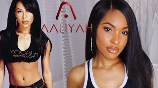 Aaliyah MAC Makeup Collection Tutorial [upl. by Atenahs]