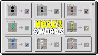 👉MAS ESPADAS para MINECRAFT PE 112012 ► 2019 [upl. by Lemcke]