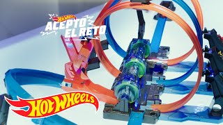 Hot Wheels Autolavado Ataque de Lagarto  Hot Wheels Espiral de Choques  Hot Wheels Español [upl. by Tadd]