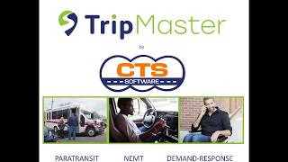 1 NEMT amp Paratransit Scheduling amp Dispatching Software from TripMaster [upl. by Hatti884]