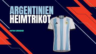 Argentinien Heimtrikot 2022  WM 2022 Trikot Argentinien  Argentina Jersey World Cup [upl. by Nuahsar247]