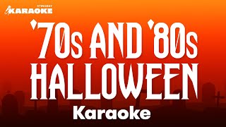 BEST 70s amp 80s HALLOWEEN KARAOKE SONGS WITH LYRICS BY ELTON JOHN ELVIS BILLY JOEL amp MORE [upl. by Buffum]