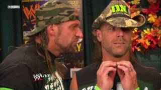 DX discuss their match at WWE Survivor Series [upl. by Winebaum]