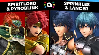 RED HAIR vs BLUE HAIR  Instadrop Amiibo Smash Ultimate [upl. by Zashin]