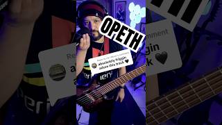 let the drapery fall bass singing metal opeth [upl. by Altis]