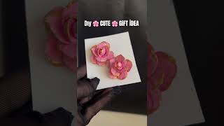 Floral art jewellery handmade diy hairaccessories floraljewelry floraljewellery smallbusiness [upl. by Adnilev]