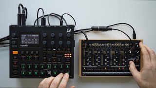 Neutral Labs Scrooge and Digitakt II  live electronic performance [upl. by Atiniv]