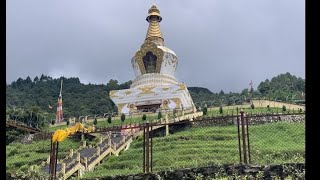 Jamchen Vijaya Stupa  Budhanilkantha stupa View Budhanilkantha [upl. by Htiduj]