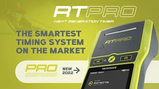 RT PRO – Next Generation Timer  Microgate ENGLISH VERSION [upl. by Ecitnerp]