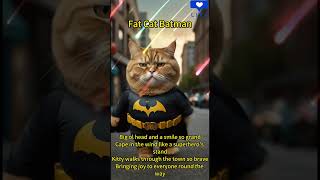 cat love cute Cat Batman song [upl. by Yssor96]