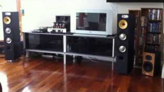 Installation HiFi Audiophile BampW 683 Yaqin MC100B Custom Chord Epic [upl. by Evslin936]