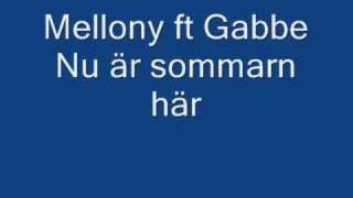 Mellony ft Gabbe  Nu är sommarn här [upl. by Nitsrik]