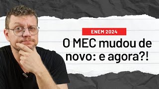 ENEM 2024o que vai acontecer Saiba como vai ser [upl. by Atalya]