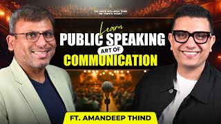 How to communicate effectively  Art of Public Speaking  ft AmandeepThind  Dr Ysr Podcast [upl. by Laurena]