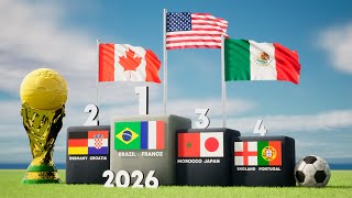 World Cup 2026 Which Countries Will Participate 48 Teams [upl. by Sibyl]