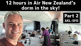 12 hours on Air New Zealands Dorm in the Sky [upl. by Kcirdnekal]