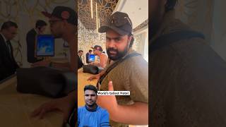 Duniya ka Sabse uncha hotel 😱 bollywood travel funny airport cricket funmoment celebrties [upl. by Tillio796]