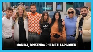 Monika Brikenda dhe Meti largohen nga shtëpia pas qëndrimit 24orësh [upl. by Lekcim]