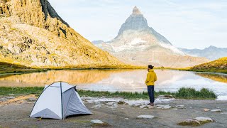 Wild Camping in the Swiss Alps [upl. by Nolrak]