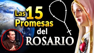 Las 15 promesas del Santo Rosario  Charla de Formación en VIVO [upl. by Maretz653]