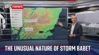 UK weather Why has Storm Babet sparked a red weather warning [upl. by Chicky729]