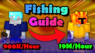 Fishing Progression Guide 2023  Hypixel SKyBlock Guide [upl. by Ahsenat789]