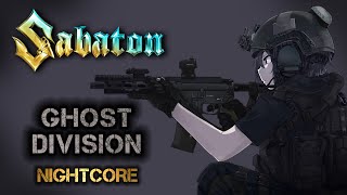 Female Cover SABATON – Ghost Division NIGHTCORE by ANAHATA  Lyrics [upl. by Nirik]