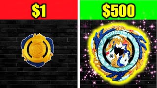 1 BEYBLADE vs 500 BEYBLADE Fafnir Edition [upl. by Gnah]