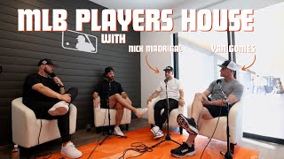 MLB PLAYERS HOUSE WITH YAN GOMES AND NICK MADRIGAL [upl. by Eynahpets845]