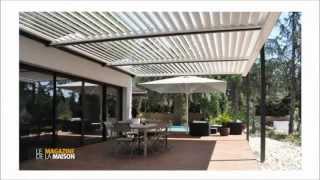 Pergola bioclimatique SOLISYSTEME  le magazine de la maison [upl. by Velleman]