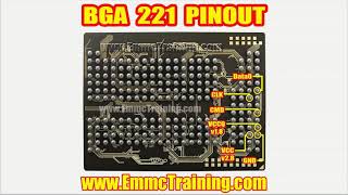 Bga 221 Isp Pinout  Emmc Bga 221 Isp Pinout [upl. by Akenal470]