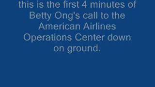 Betty Ong call from flight 11  911 world trade center [upl. by Enytsirk735]