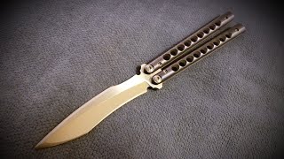 Brian Biegler Rockstyle balisong review [upl. by Shaeffer]