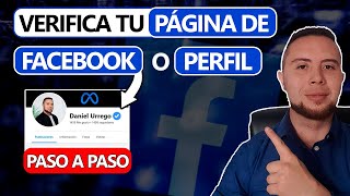 Cómo Verificar PÁGINA de FACEBOOK o PERFIL ✅ 2 Métodos 2024 [upl. by Nicolle406]