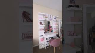 My aesthetic PINK room tour 💘 [upl. by Lammond]