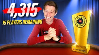 My INSANE Pokerstars Championship Run SCOOP 2024 [upl. by Engedi]