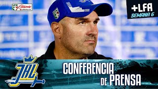 Conferencia de prensa Reyes semana 6  LFA 2024 [upl. by Philipson]