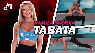 TABATA 12 MIN 🔥 TURBO SPALANIE 🔥 TRENING HIIT  KAMILA SKÓRKA [upl. by Marutani6]