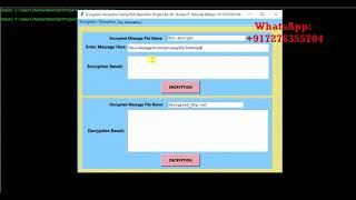 RSA Encryption Decryption Using Python Project Source Code  Message Encryption Using RSA Algorithm [upl. by Scot]
