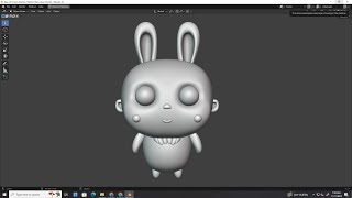 Cute character design in blender blender3dmodeling blender3d [upl. by Neural]