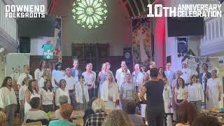 Heartwood Chorus  The Lost Words Blessing live at Downend Folk amp Roots [upl. by Allecram]