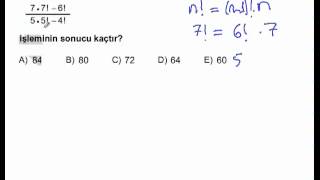 2012 KPSS Lisans Matematik Çözümleri1 [upl. by Irving118]