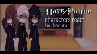 HP characters react  drarry  DarkHarry  1 [upl. by Onaled]